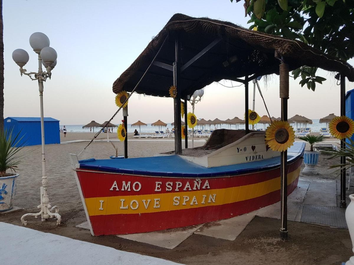 Ferienwohnung Fuengirola, Los Boliches - Nice Studio Right On The Beach. Exterior foto